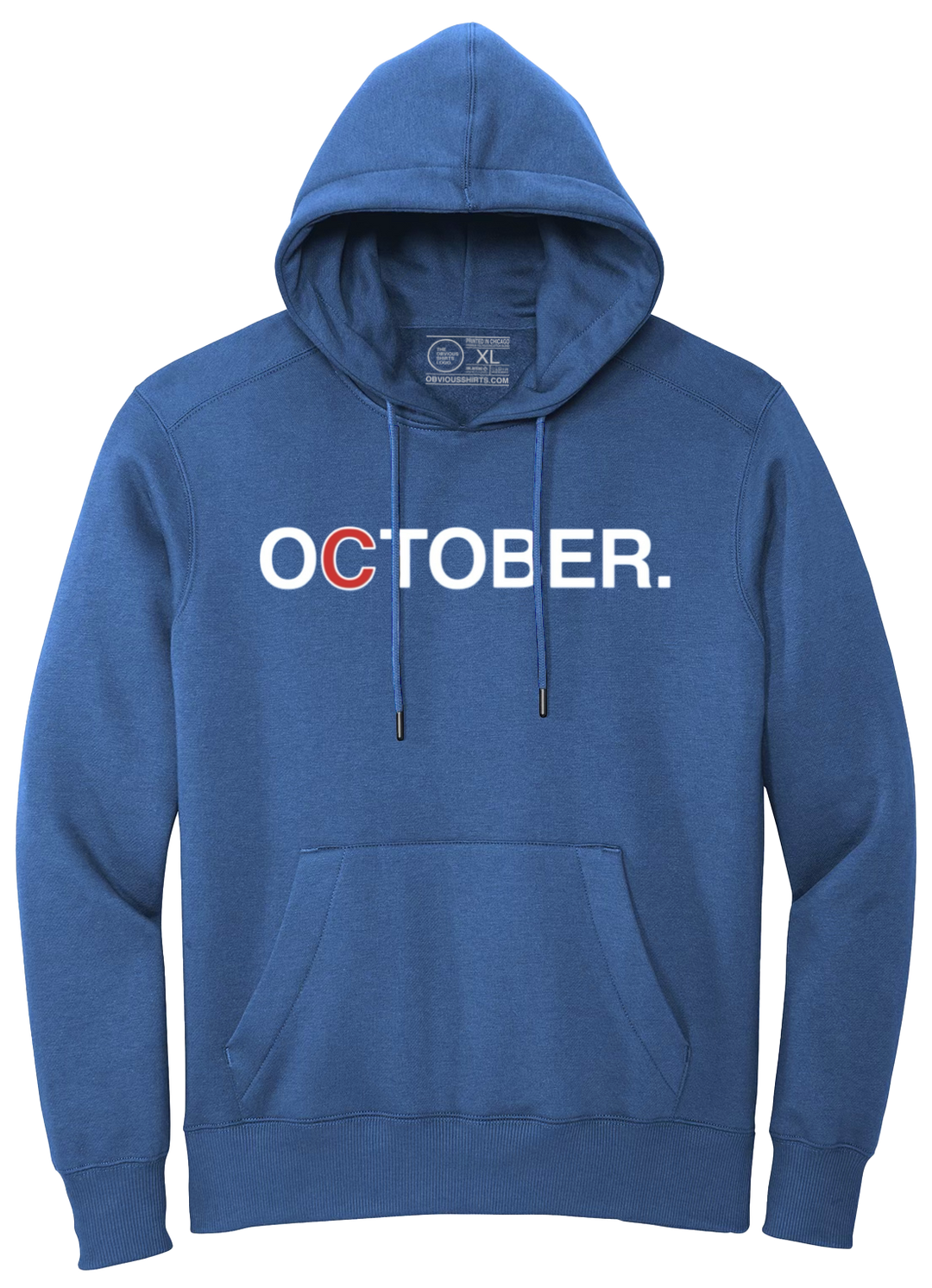 OCTOBER. (HOODED SWEATSHIRT)