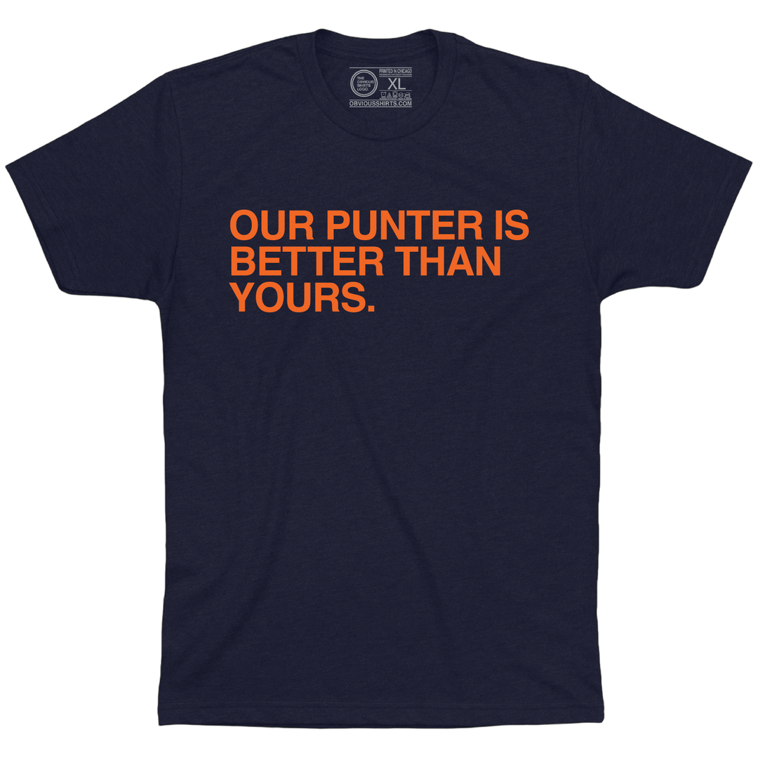 OUR PUNTER IS BETTER THAN YOURS.