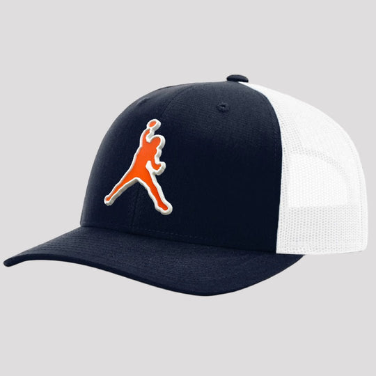 AIR CALEB 3D PATCH SNAPBACK HAT (NAVY/WHITE) - OBVIOUS SHIRTS