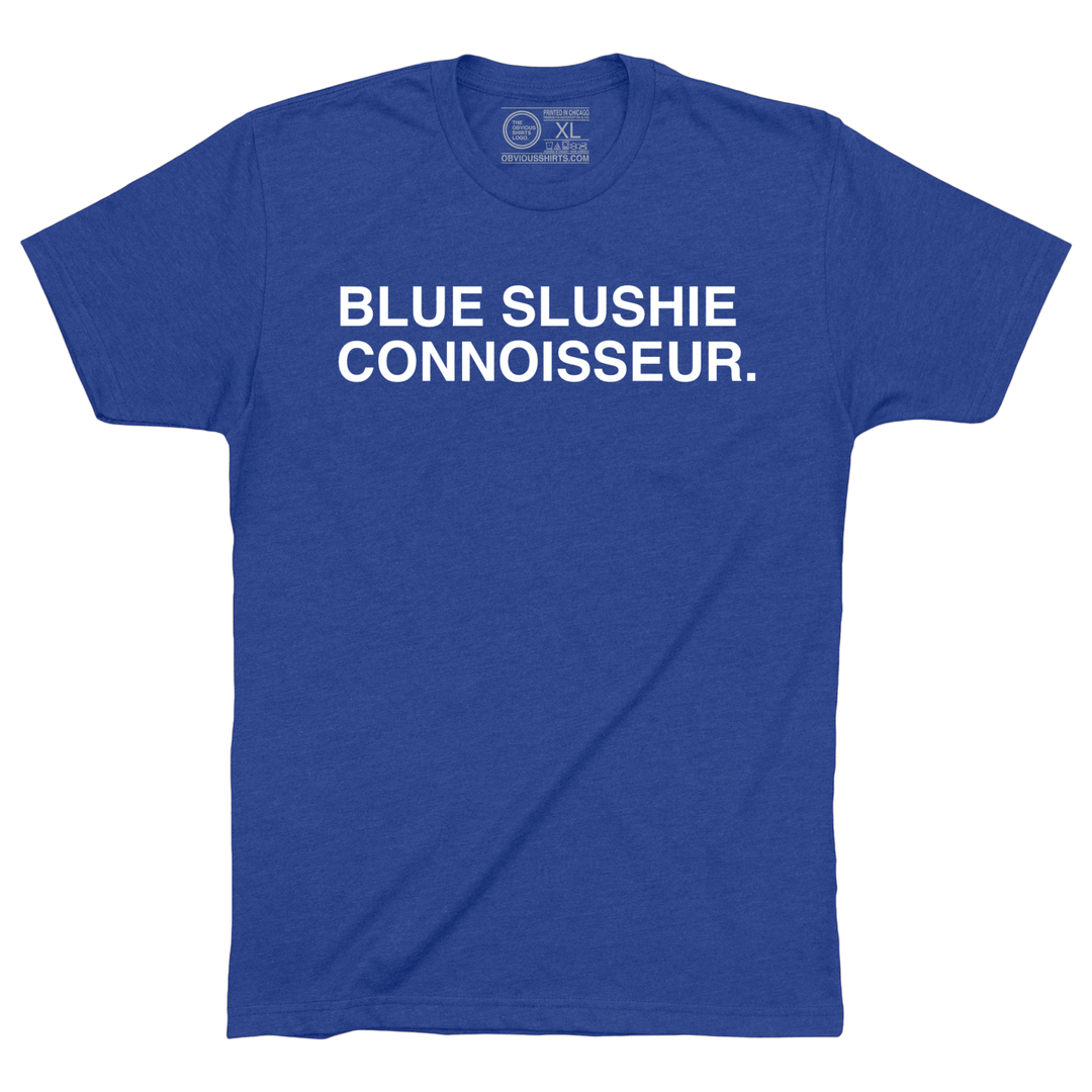 BLUE SLUSHIE CONNOISSEUR. (YOUTH) - OBVIOUS SHIRTS