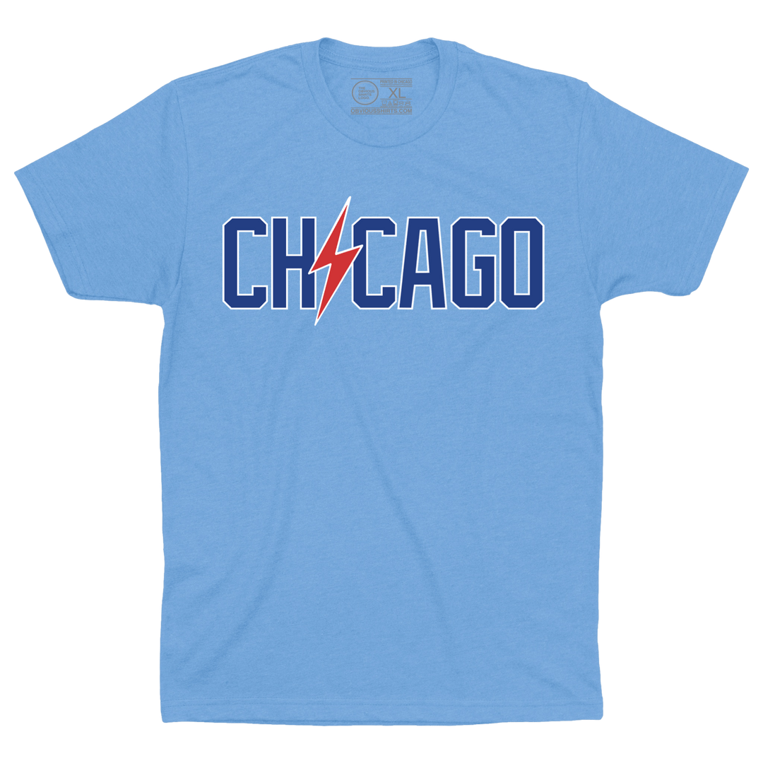 CHICAGO IS ELECTRIC. - OBVIOUS SHIRTS