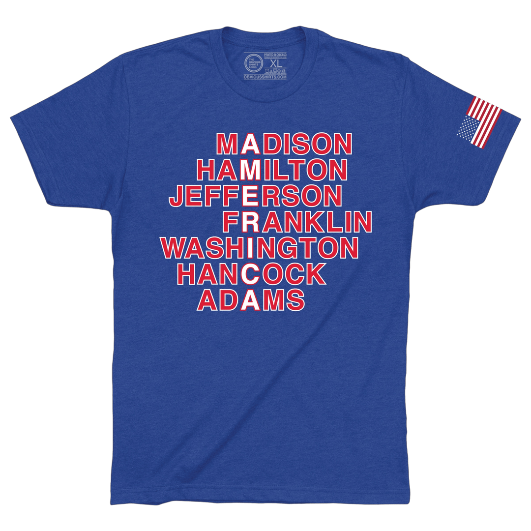 FOUNDING FATHERS - OBVIOUS SHIRTS
