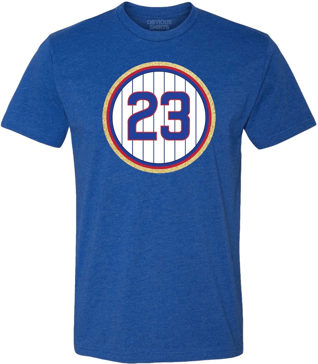 RYNE SANDBERG RETIREMENT LOGO. (STATUE EDITION) - OBVIOUS SHIRTS