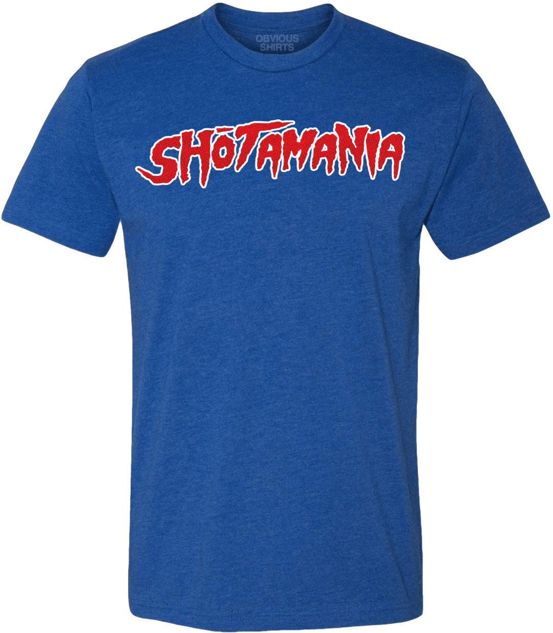 SHOTAMANIA (BLUE) - OBVIOUS SHIRTS