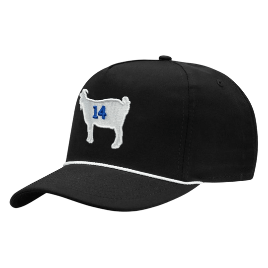 THE GOAT SNAPBACK HAT. (BLACK) - OBVIOUS SHIRTS