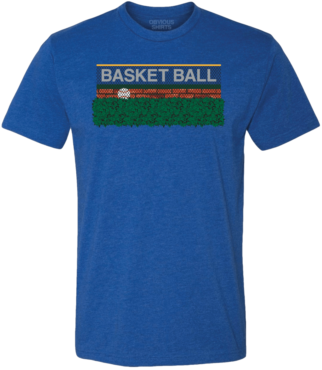 BASKET BALL. (ROYAL) - OBVIOUS SHIRTS