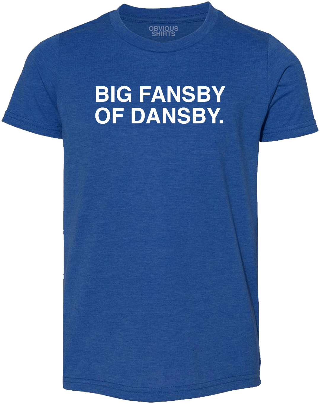 BIG FANSBY OF DANSBY. (YOUTH) - OBVIOUS SHIRTS