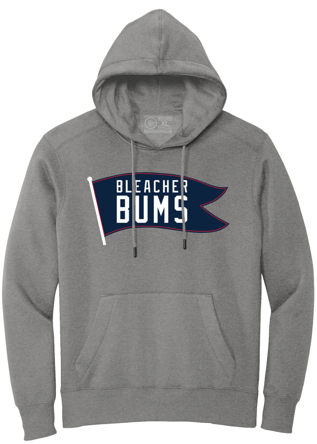 BLEACHER BUMS (HOODED SWEATSHIRT) - OBVIOUS SHIRTS