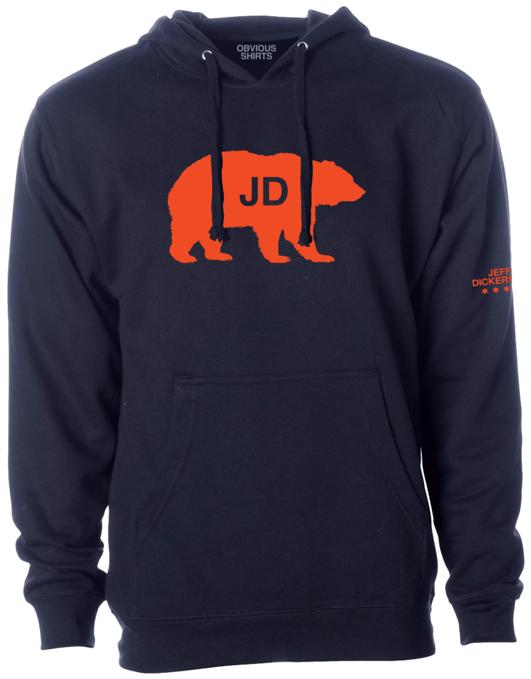 CELEBRATE JEFF. (HOODED SWEATSHIRT) - OBVIOUS SHIRTS