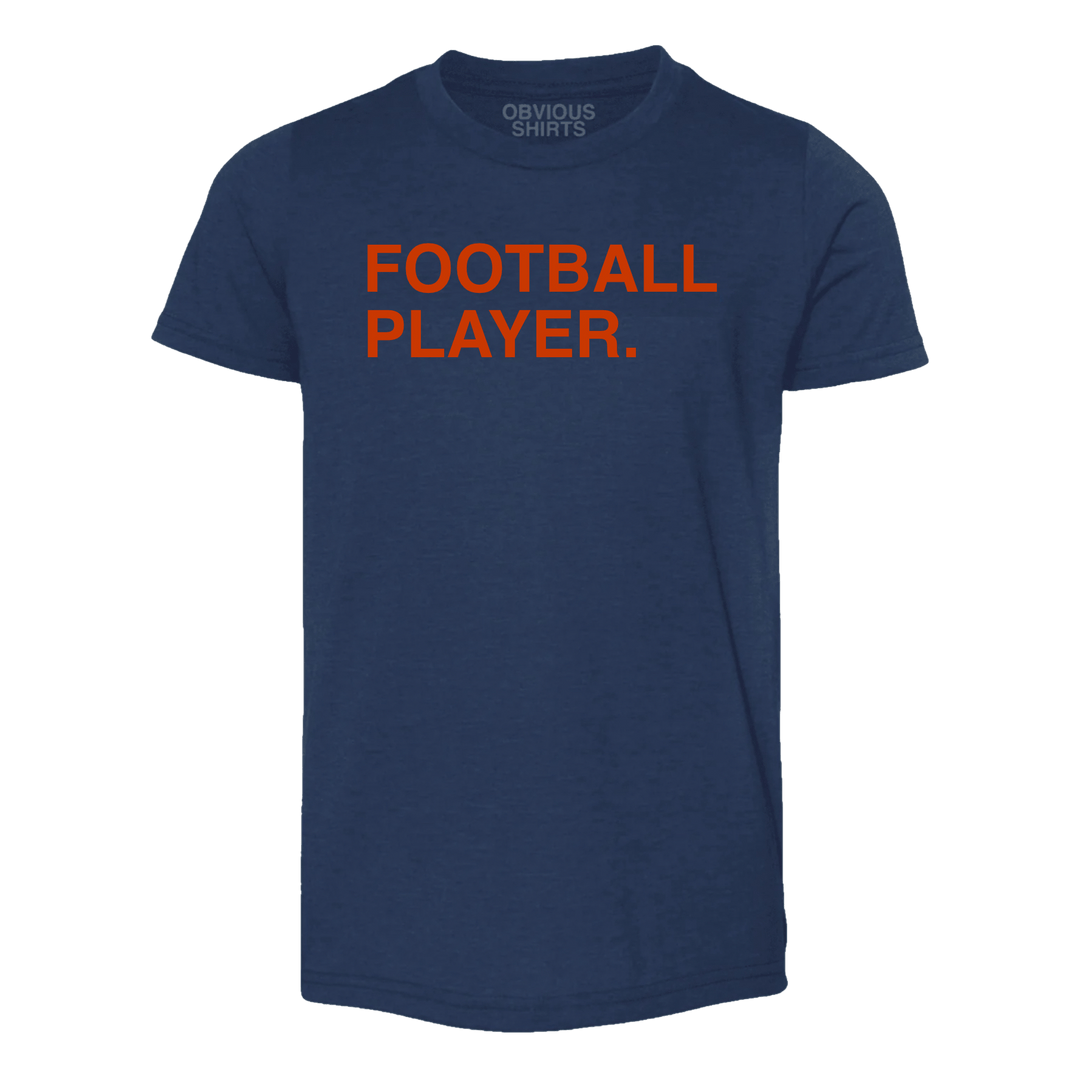 FOOTBALL PLAYER. (YOUTH) - OBVIOUS SHIRTS