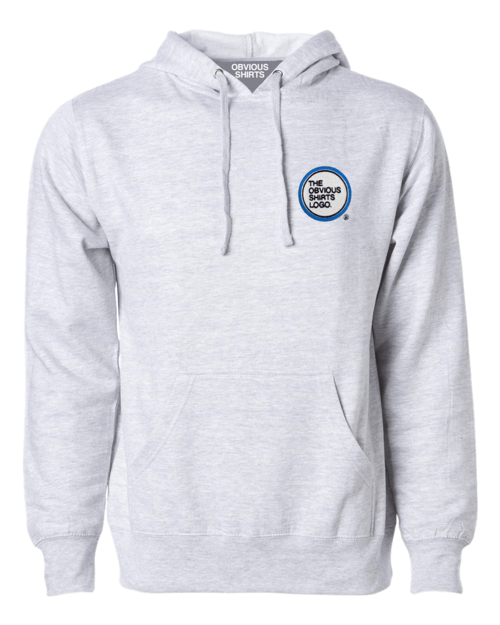 OBVIOUS SHIRTS LOGO. (HOODED SWEATSHIRT) - OBVIOUS SHIRTS.