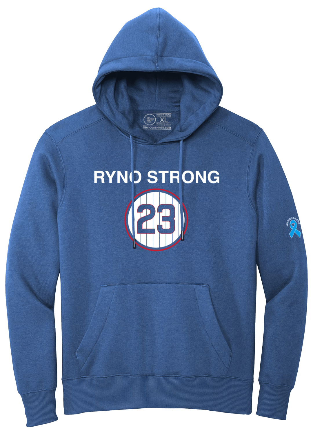 RYNO STRONG 23. (HOODED SWEATSHIRT) - OBVIOUS SHIRTS