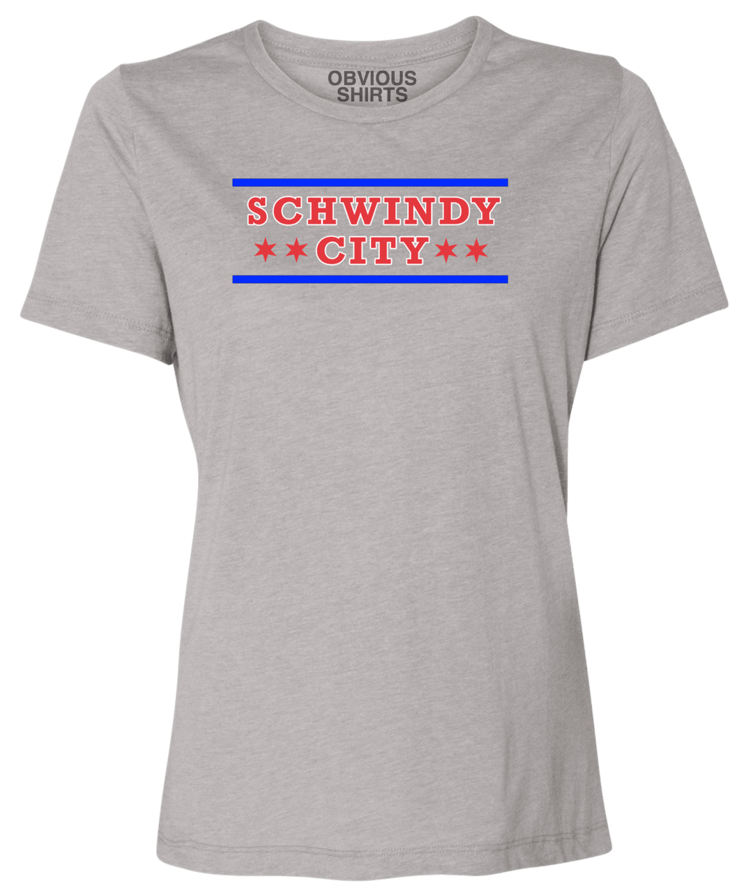 SCHWINDY CITY - WOMEN'S CREW (PRE-ORDER) - OBVIOUS SHIRTS.