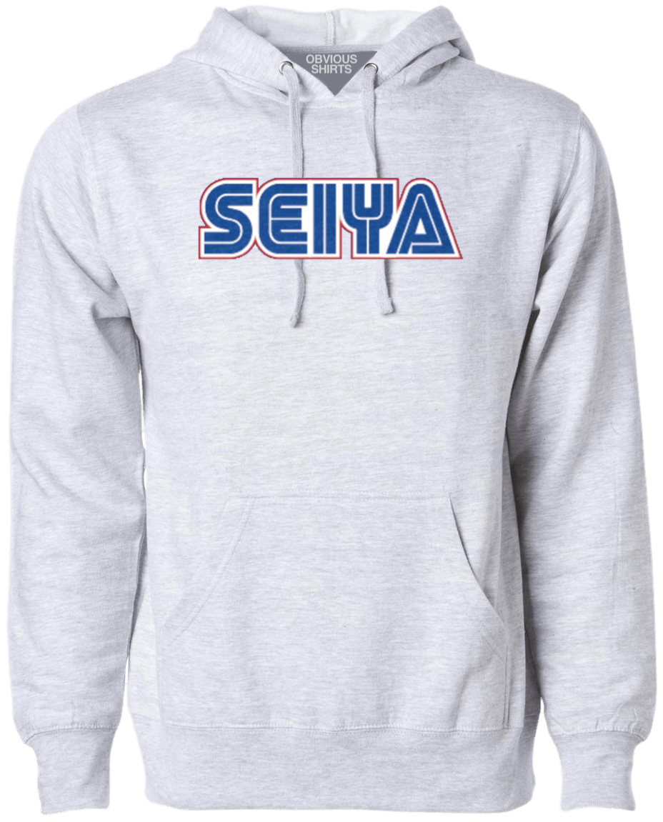 SEIYA (GREY HOODED SWEATSHIRT) - OBVIOUS SHIRTS.