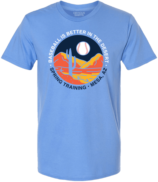 SPRING TRAINING LOGO TEE - OBVIOUS SHIRTS