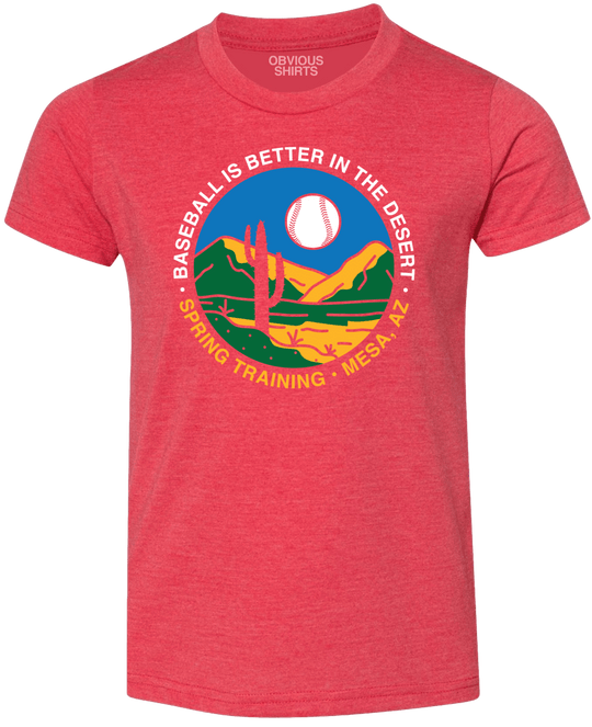 SPRING TRAINING LOGO TEE (YOUTH) - OBVIOUS SHIRTS