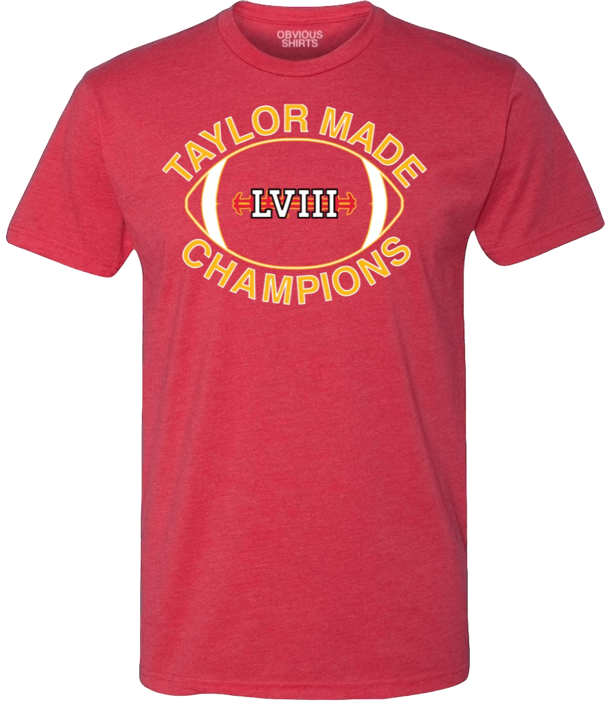 TAYLOR MADE CHAMPIONS. (RED) - OBVIOUS SHIRTS