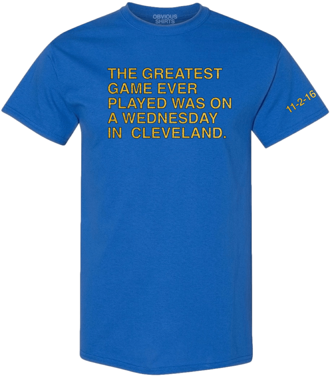 THE GREATEST GAME EVER PLAYED - ANNIVERSARY EDITION (BIG & TALL) - OBVIOUS SHIRTS