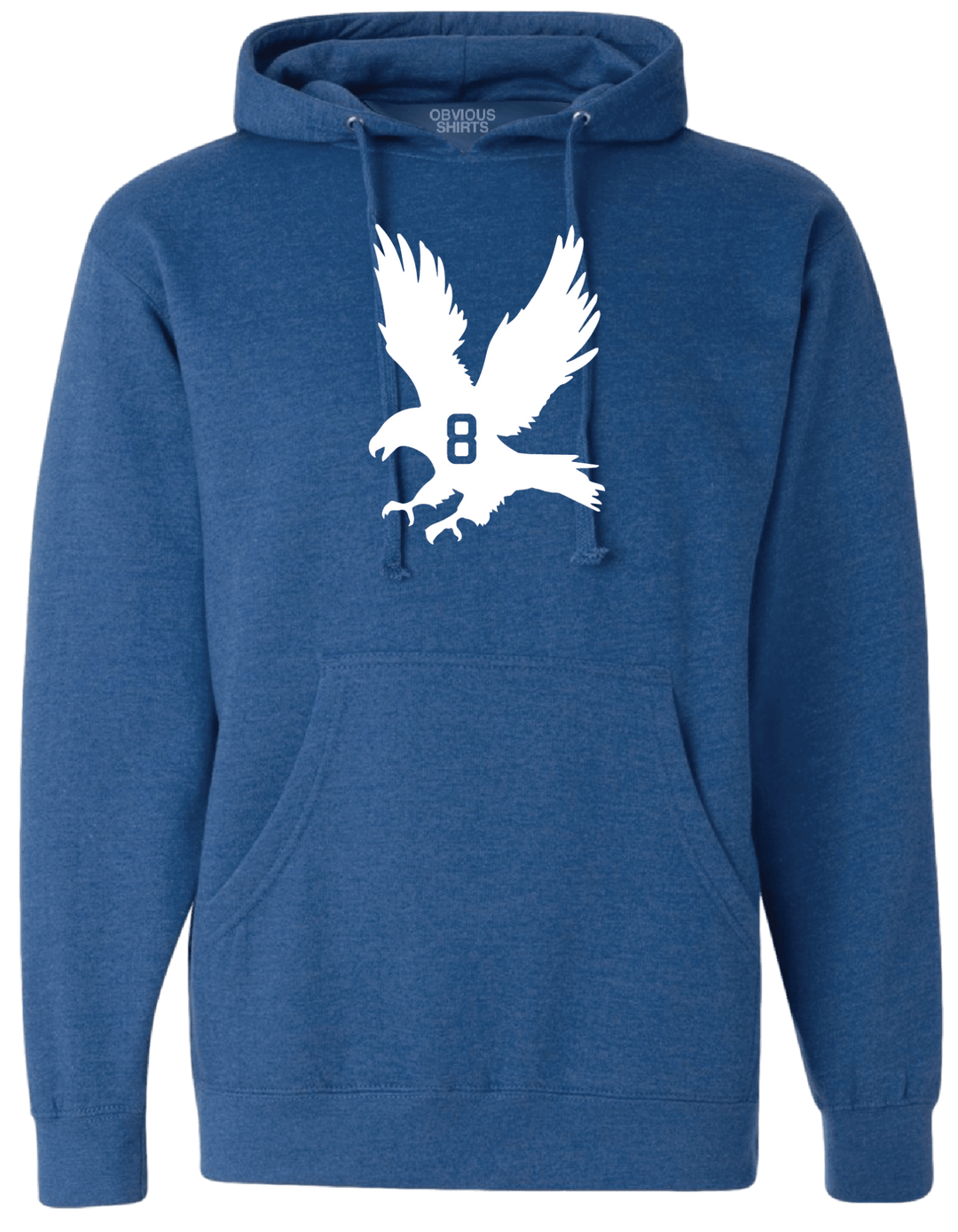 THE HAWK. (HOODED SWEATSHIRT) - OBVIOUS SHIRTS