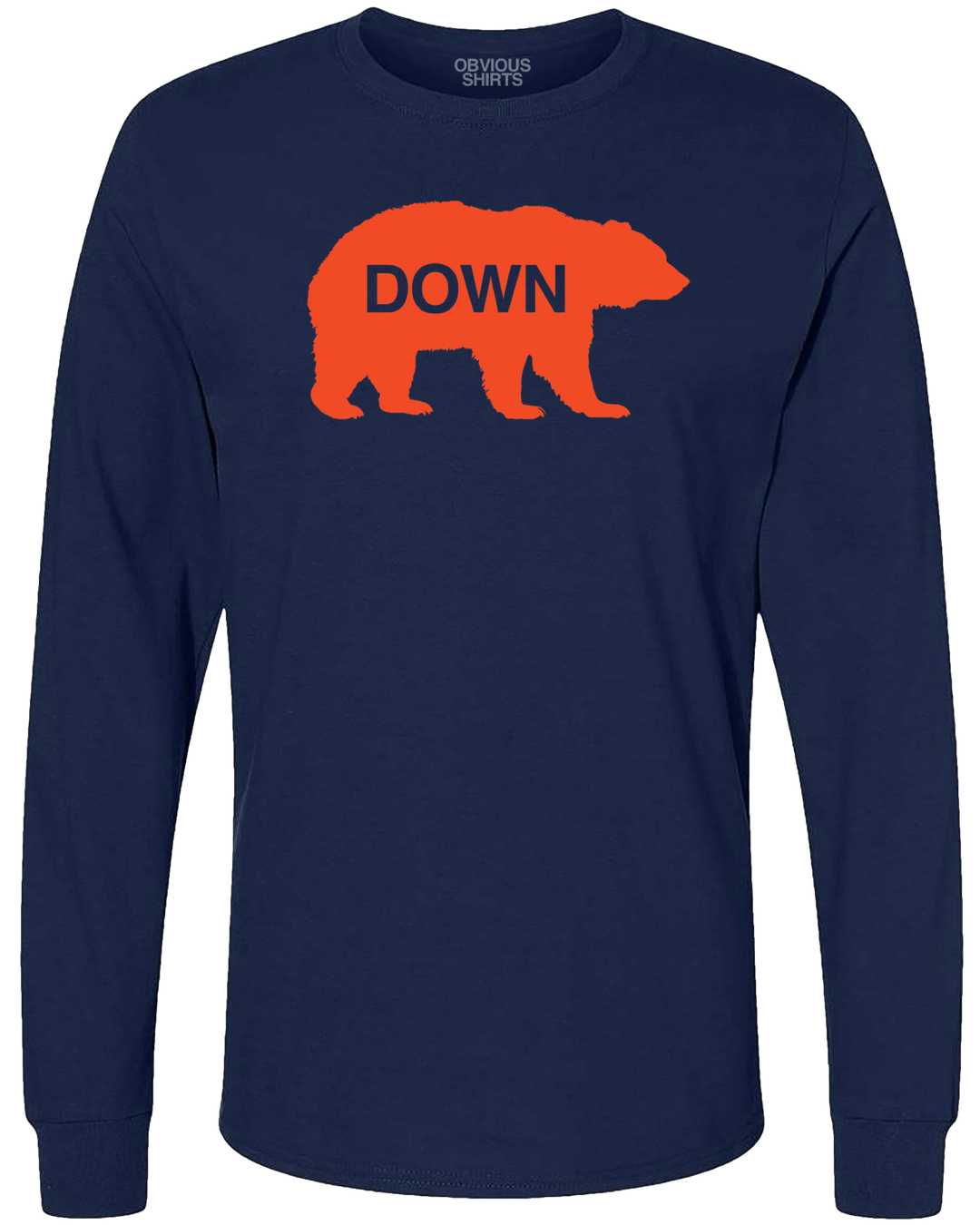 WALKING BEAR DOWN (LONG SLEEVE) - OBVIOUS SHIRTS