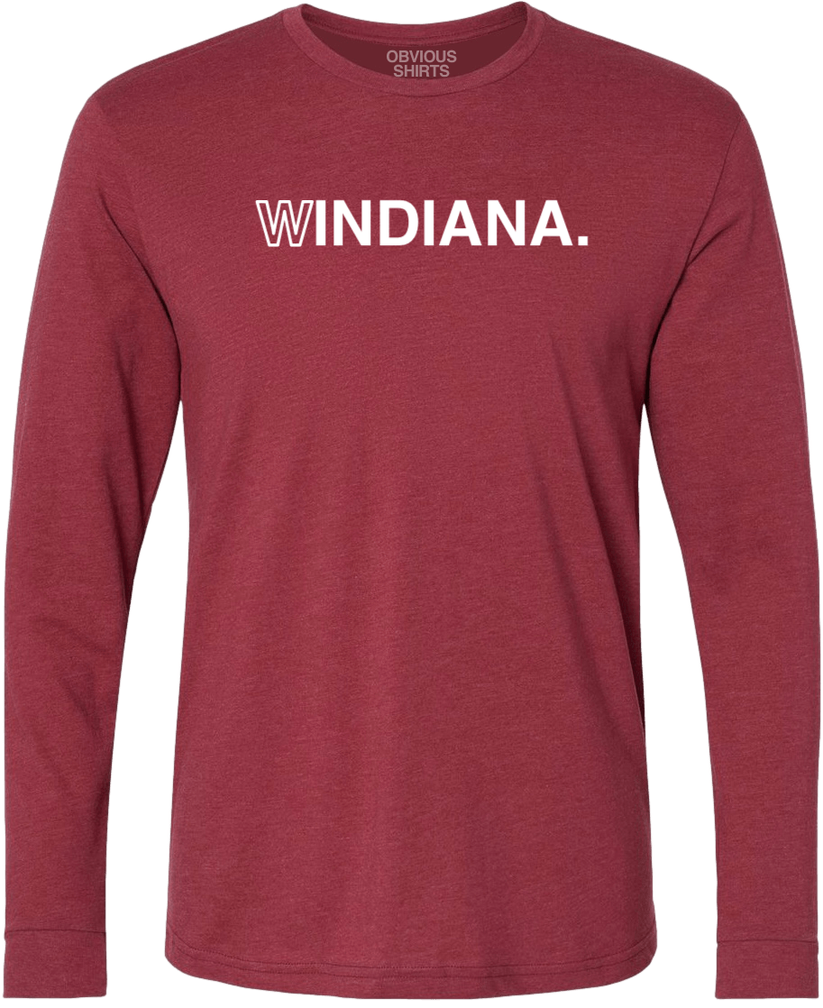 WINDIANA. (LONGSLEEVE) - OBVIOUS SHIRTS