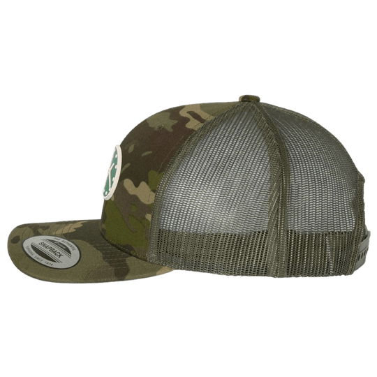 WRIGLEY CLOCK CAMO. (SNAPBACK HAT) - OBVIOUS SHIRTS