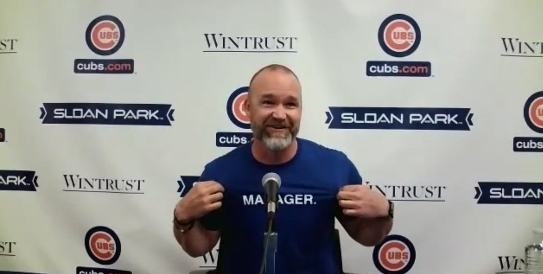 NBC Sports Chicago: Ian Happ gifts Cubs players, staff custom shirts labeling job titles
