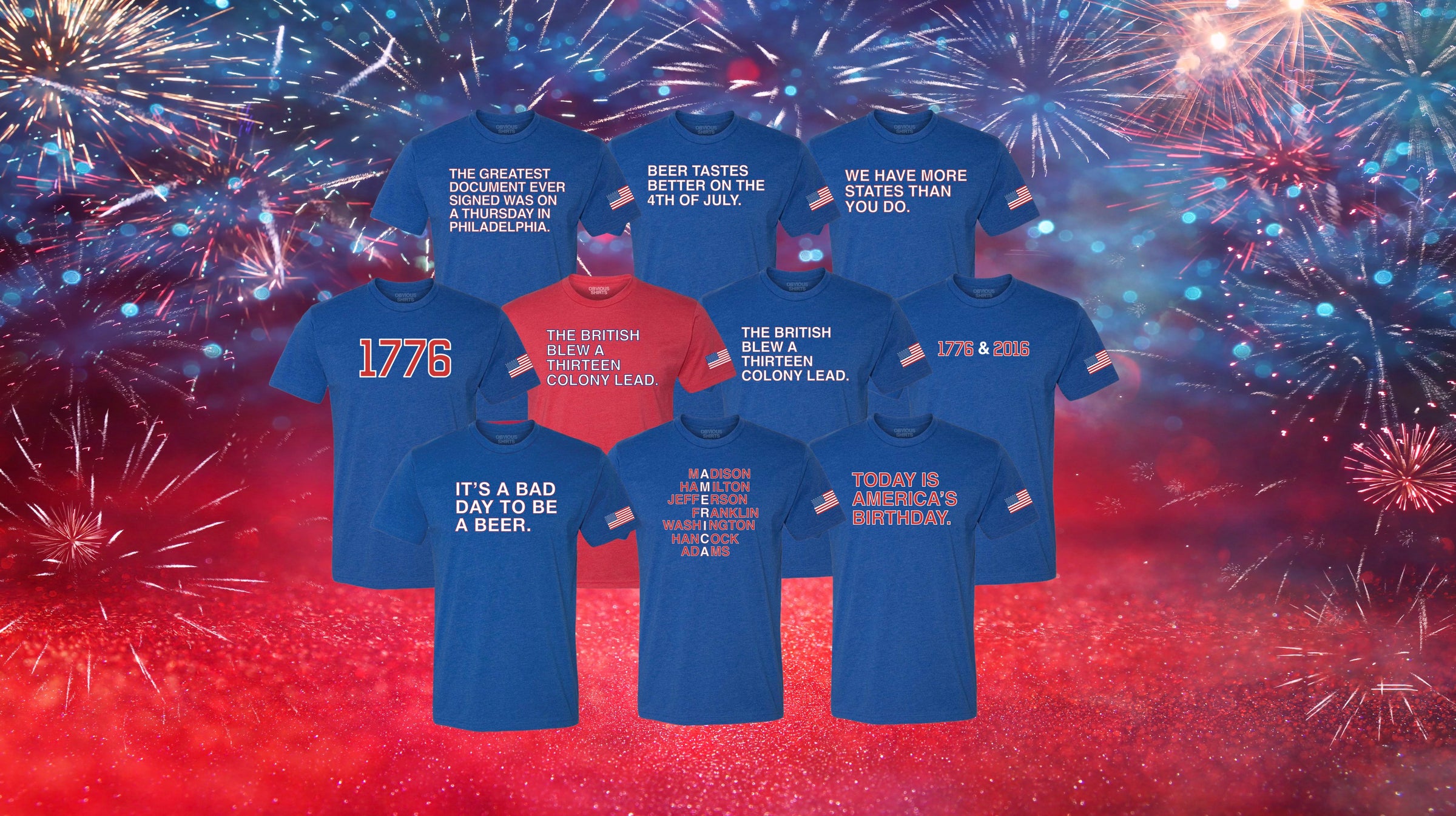 4TH OF JULY | OBVIOUS SHIRTS.