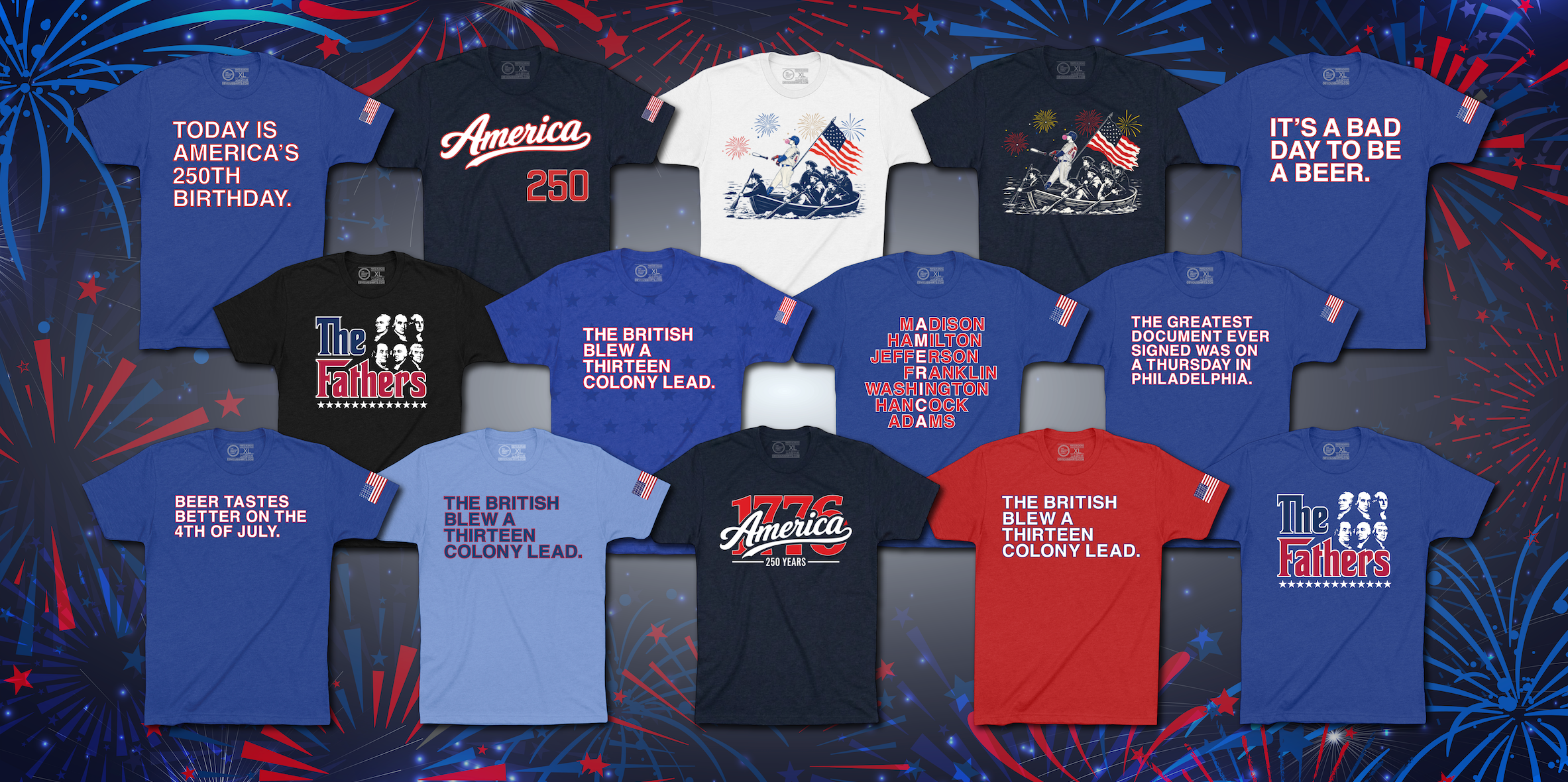 4TH OF JULY - OBVIOUS SHIRTS