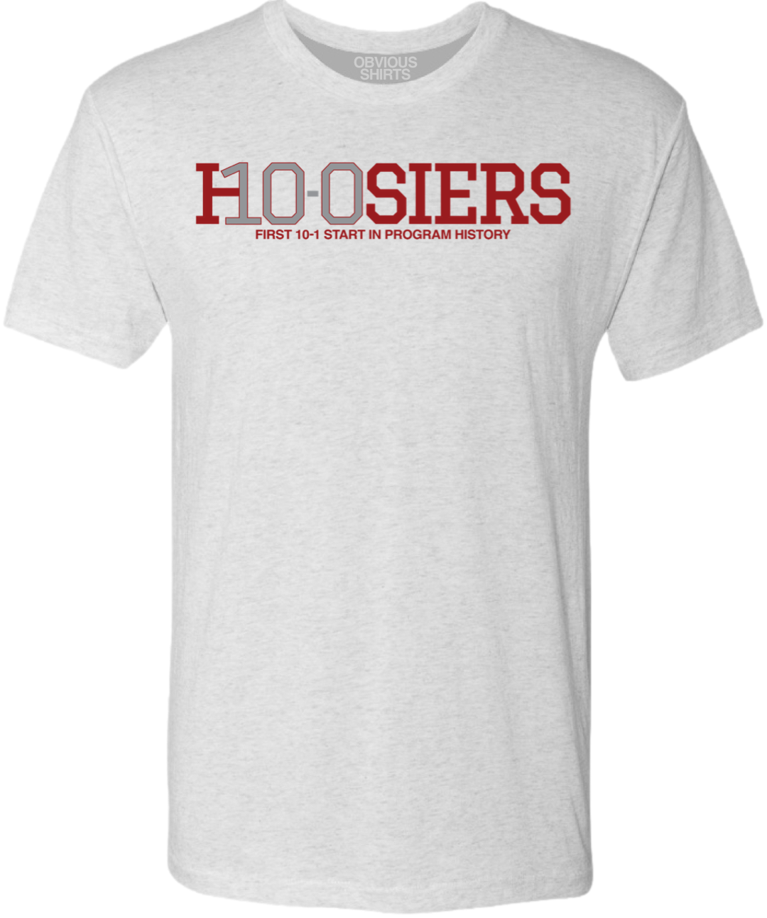 10-0 = HOOSIERS