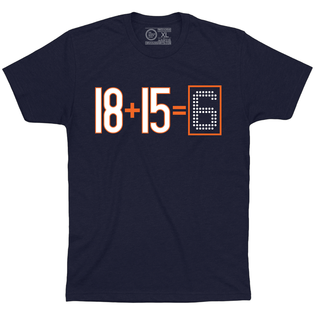 18+15=6 - OBVIOUS SHIRTS