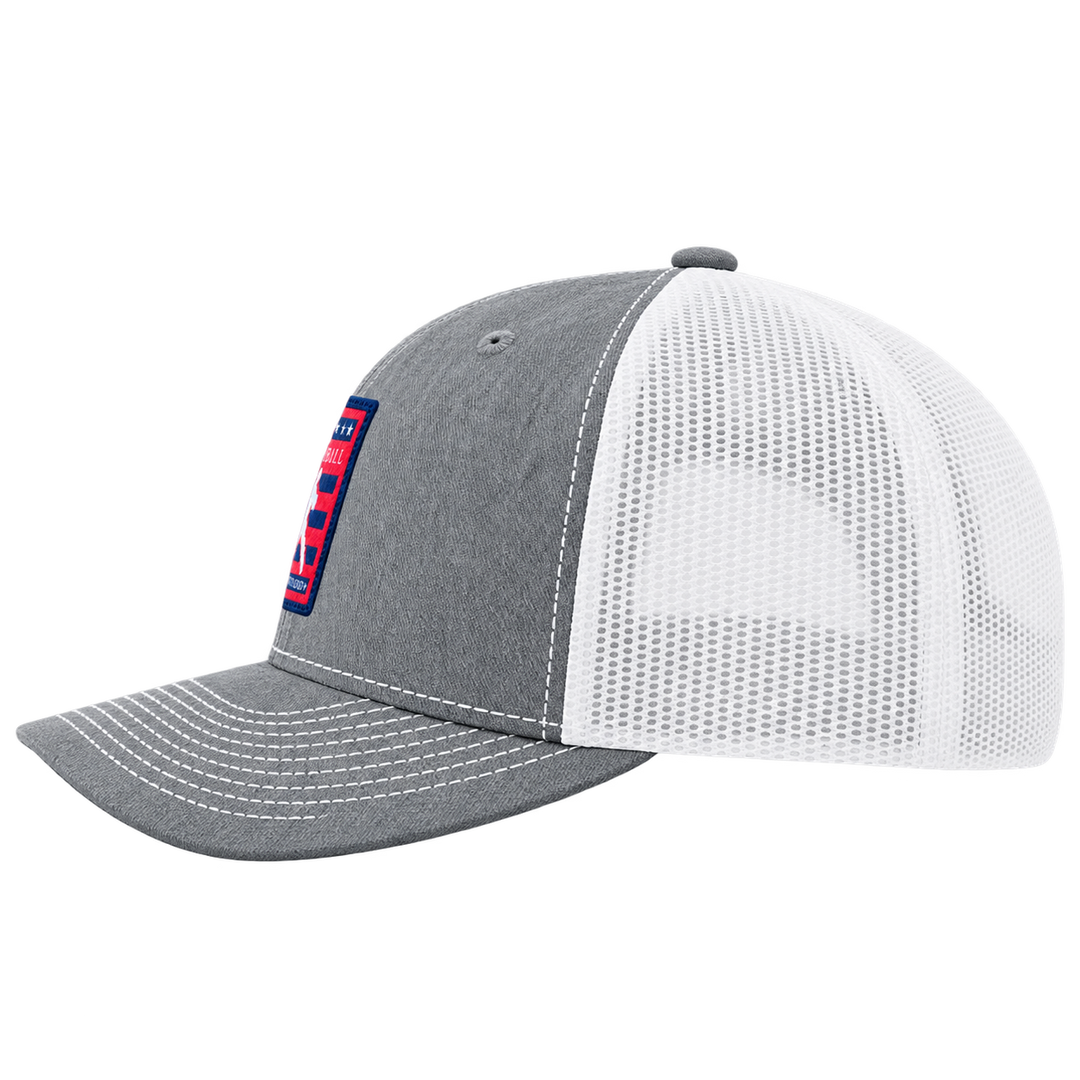HoPG LOGO SNAPBACK HAT (GREY/WHITE)
