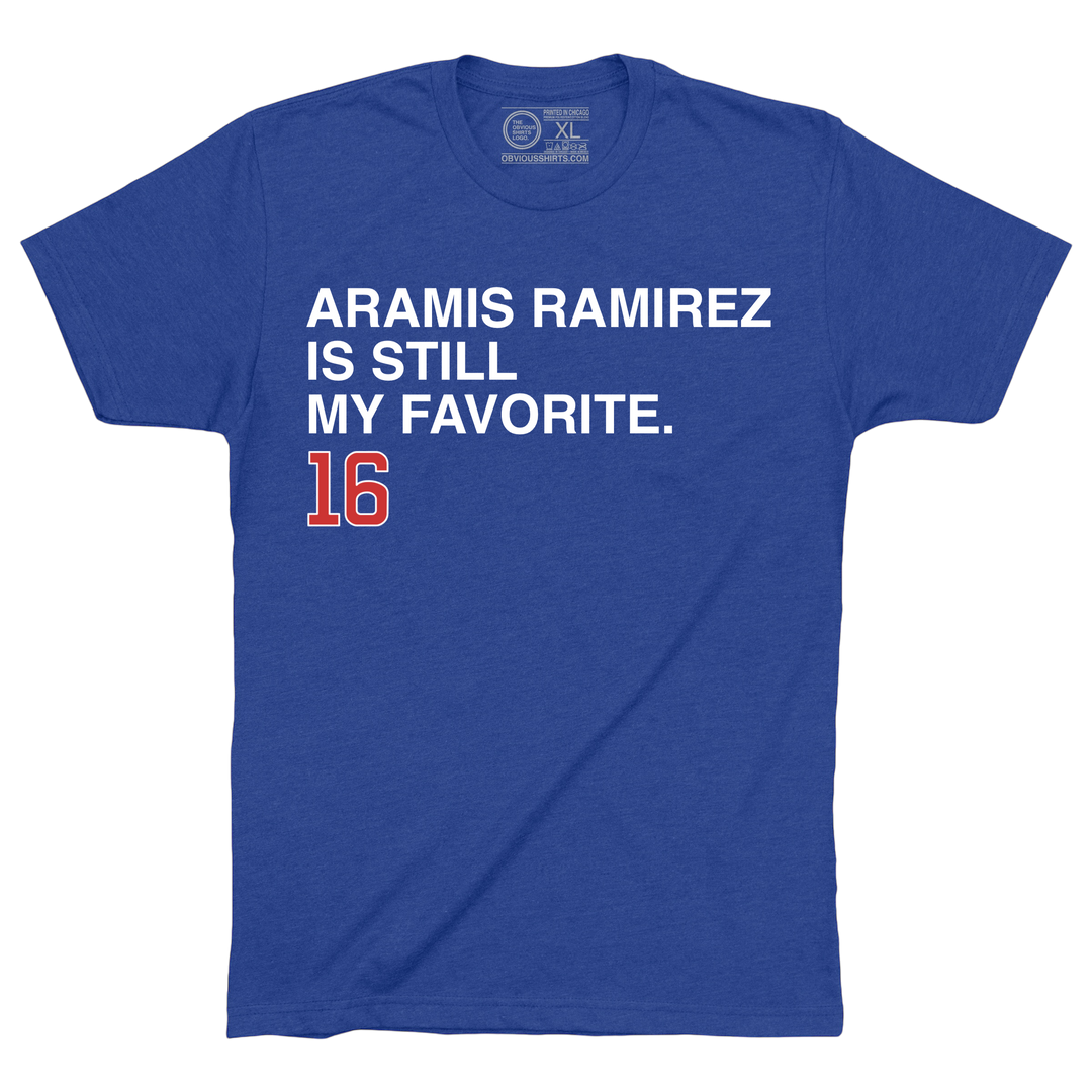 ARAMIS RAMIREZ IS STILL MY FAVORITE.