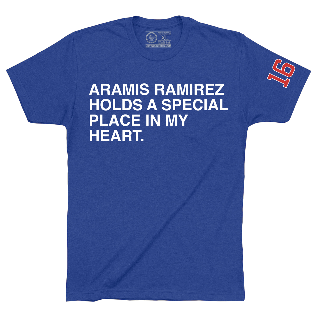 ARAMIS RAMIREZ STILL HOLDS A SPECIAL PLACE IN MY HEART.