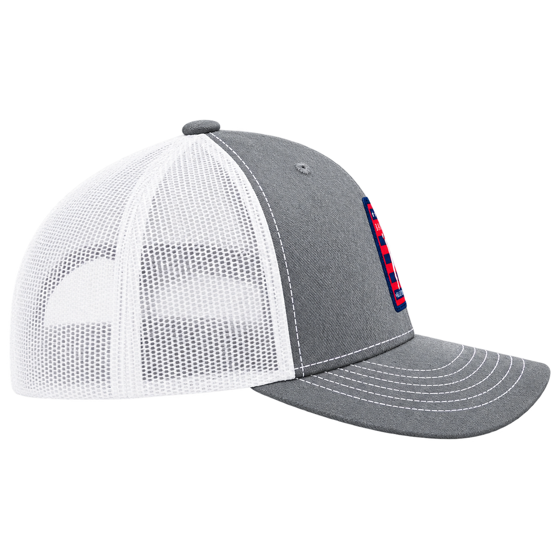 HoPG LOGO SNAPBACK HAT (GREY/WHITE)