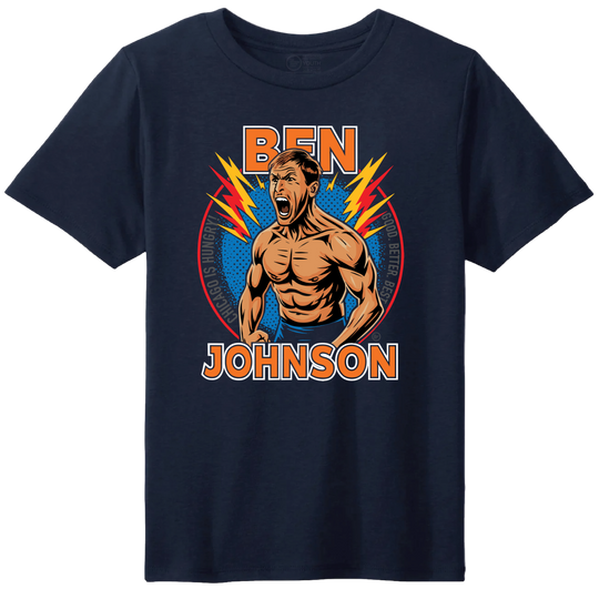 BEN JOHNSON SHIRTLESS YOUTH