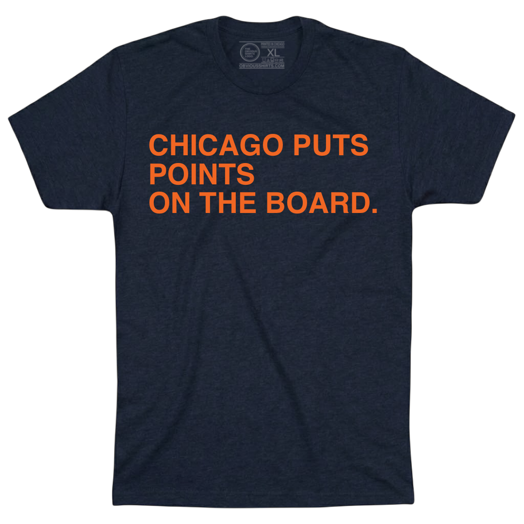 CHICAGO PUTS POINTS ON THE BOARD.