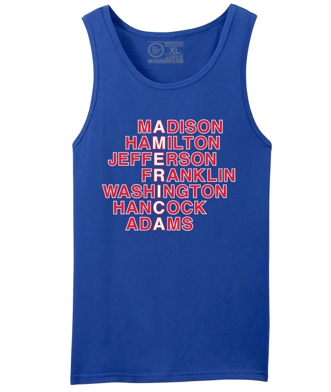 FOUNDING FATHERS (MENS TANK)