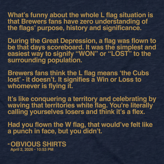 THE HISTORY OF THE L FLAG.