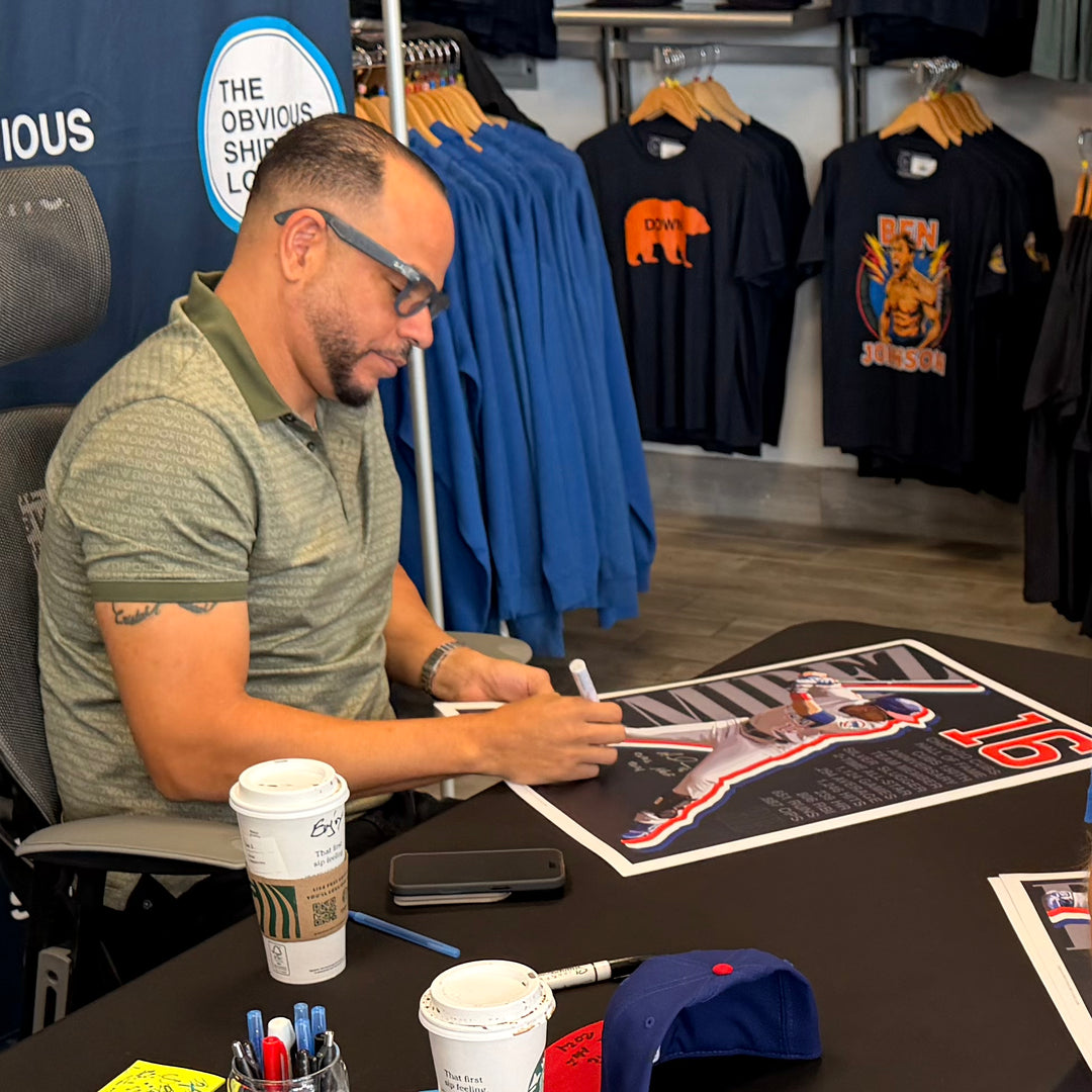SIGNED ARAMIS RAMIREZ CUBS ACCOMPLISHMENTS POSTER (18x24)