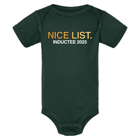 NICE LIST INDUCTEE 2025.