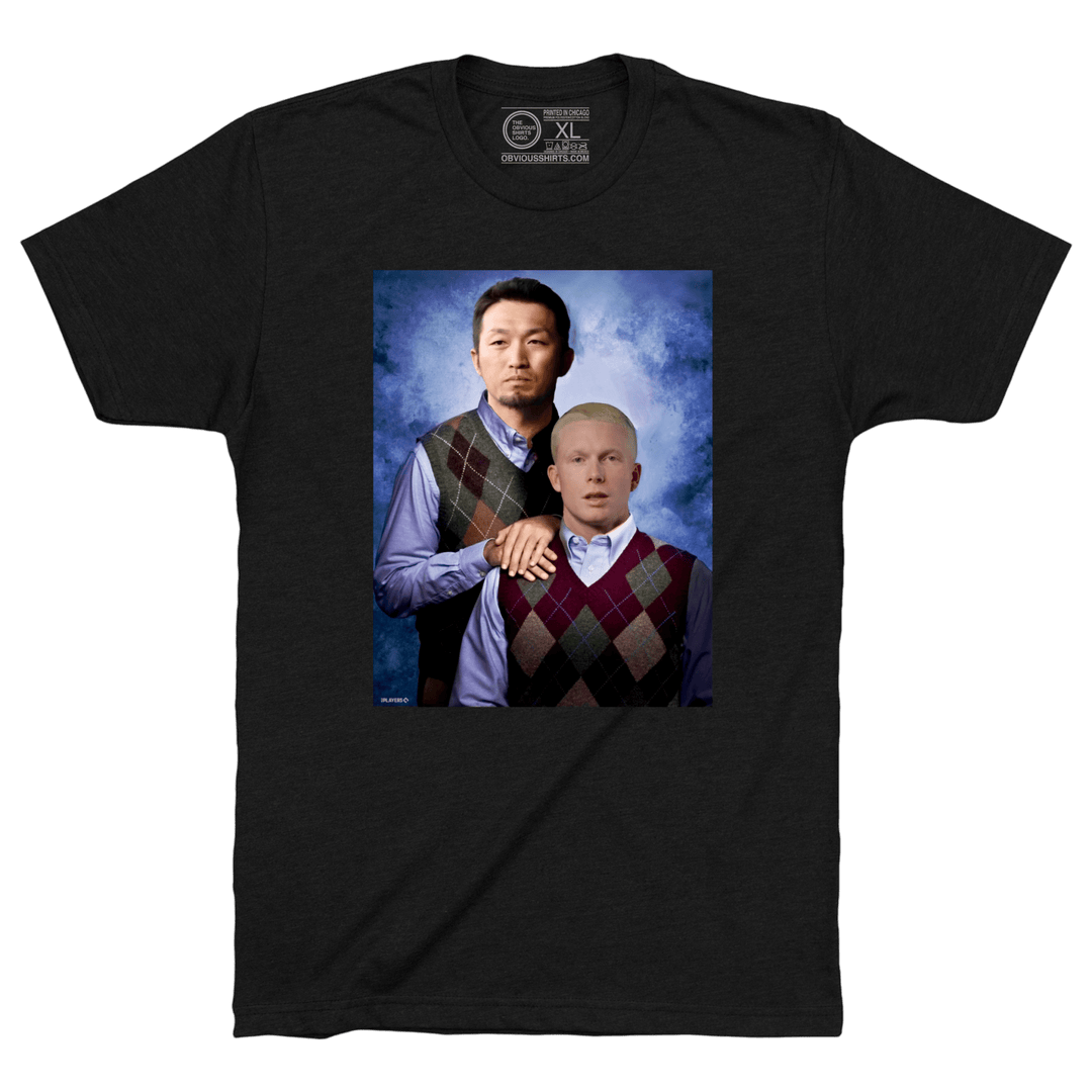 PCEIYA shirt featuring Pete Crow-Armstrong and Seiya Suzuki by Obvious Shirts