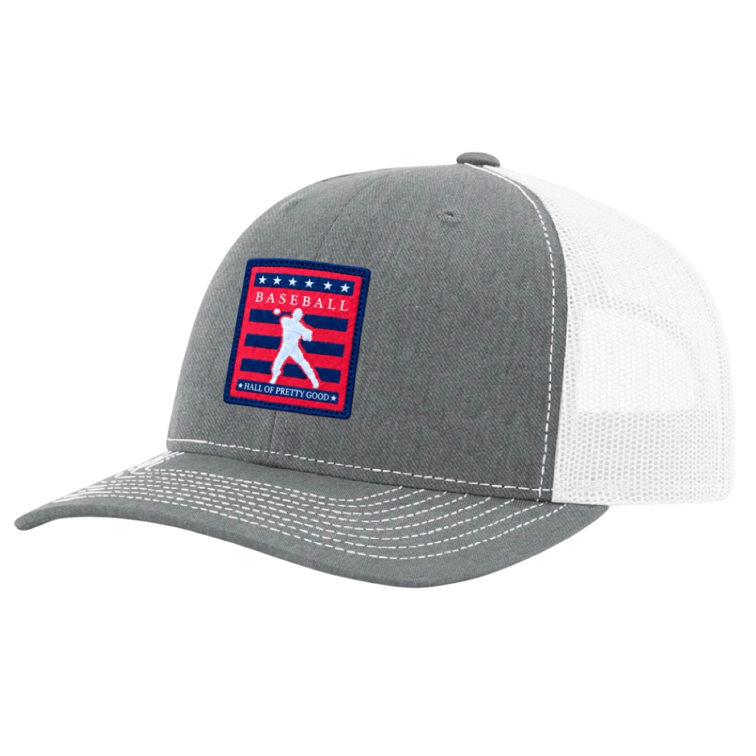 HoPG LOGO SNAPBACK HAT (GREY/WHITE)