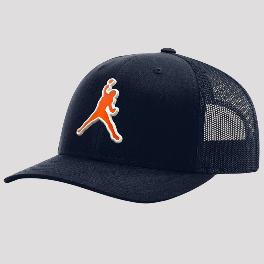 AIR CALEB 3D PATCH SNAPBACK HAT (NAVY/NAVY) - OBVIOUS SHIRTS