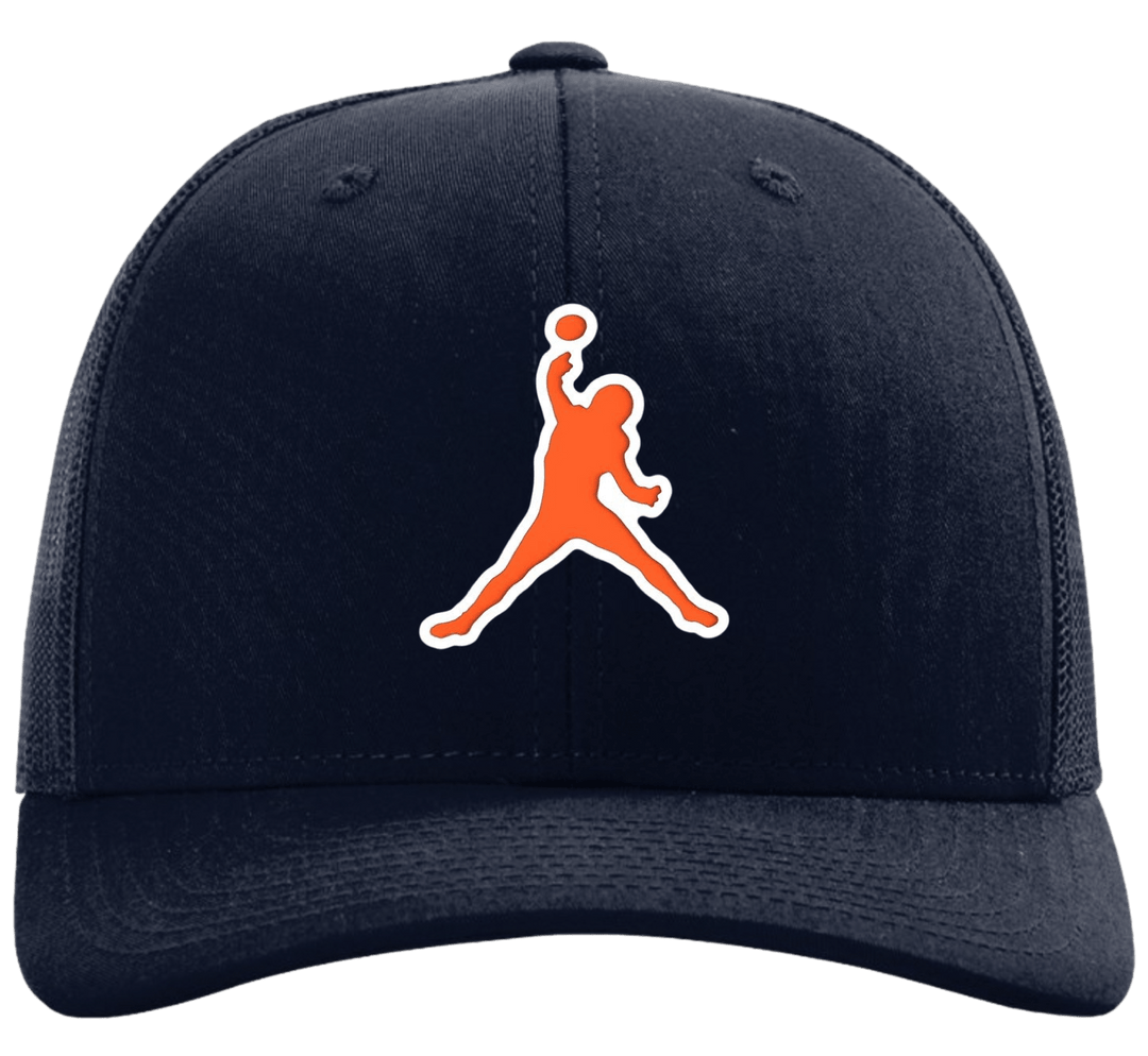 AIR CALEB 3D PATCH SNAPBACK HAT (NAVY/NAVY) - OBVIOUS SHIRTS