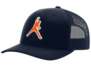 AIR CALEB 3D PATCH SNAPBACK HAT (NAVY/NAVY) - OBVIOUS SHIRTS