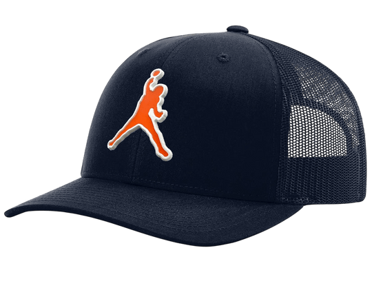 AIR CALEB 3D PATCH SNAPBACK HAT (NAVY/NAVY) - OBVIOUS SHIRTS