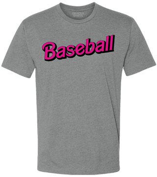 BARBIE BASEBALL. - OBVIOUS SHIRTS