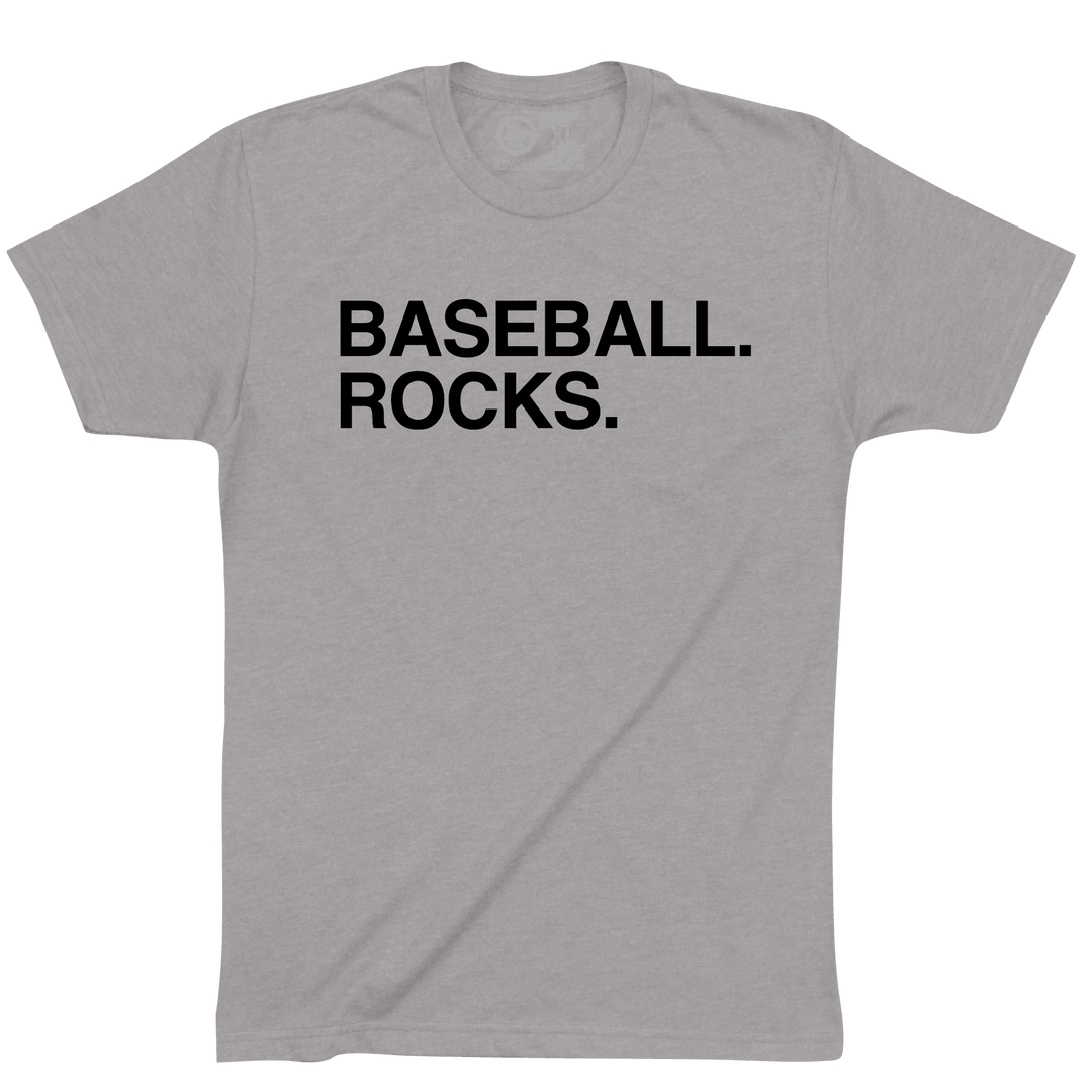 BASEBALL ROCKS. - OBVIOUS SHIRTS
