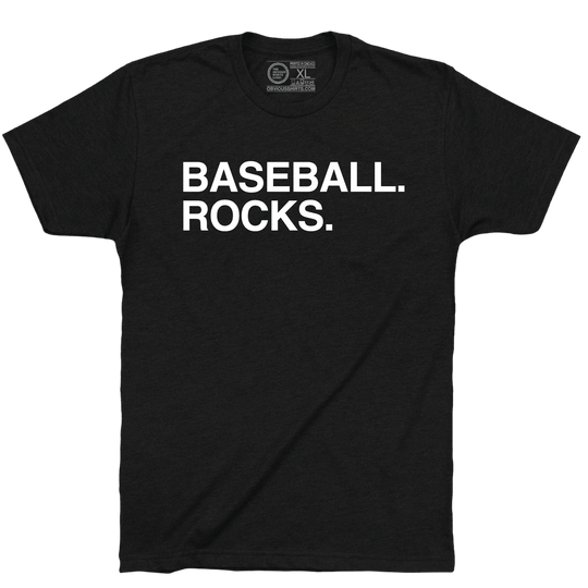BASEBALL ROCKS. - OBVIOUS SHIRTS